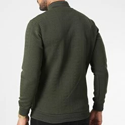 Promo 👏 Veste Zippée RBL6310 Vert Kaki de Classic Series ⌛ -Classic Series Soldes classic series 348666 RBL6310 HAKI 20221122T154542 04