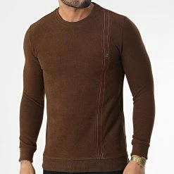 Meilleur prix 🎁 Sweat Crewneck RBL6213 Marron de Classic Series 🤩 -Classic Series Soldes classic series 348680 RBL6213 KAHVERENGI 1 20221125T150611 03