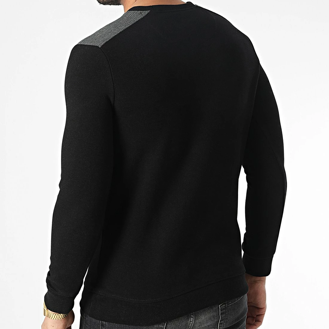 Meilleur prix ✔️ Sweat Crewneck RBL6212 Noir de Classic Series 🔔 6 Meilleur prix ✔️ Sweat Crewneck RBL6212 Noir de Classic Series 🔔 – Image 4