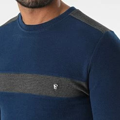 Meilleure vente ⌛ Sweat Crewneck RBL6212 Bleu Marine de Classic Series ✔️ -Classic Series Soldes classic series 348708 RBL6212 LACIVERT 20221125T152232 02