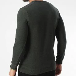 Meilleur prix 🧨 Sweat Crewneck RBL6212 Vert Kaki de Classic Series 💯 -Classic Series Soldes classic series 348711 RBL6212 HAKI 20221125T150520 04