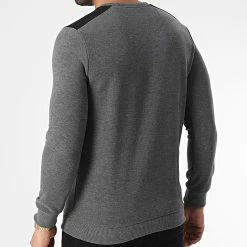 De gros ✔️ Sweat Crewneck RBL6212 Gris Chiné de Classic Series 🤩 -Classic Series Soldes classic series 348712 RBL6212 GRI 20221125T151232 04