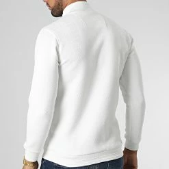 Remise 👏 Veste Zippée RBL6310 Blanc de Classic Series ⭐ -Classic Series Soldes classic series 348720 RBL6310 EKRU 20221122T154901 04