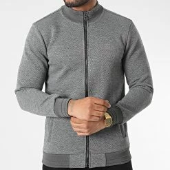 Acheter ✔️ Veste Zippée RBL6310 Gris de Classic Series 🌟 -Classic Series Soldes classic series 348721 RBL6310 ANTRASIT 20221122T154849 03