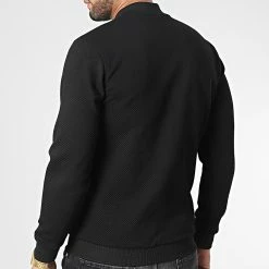 Top 10 🔥 Veste Zippée RBL6308 Noir de Classic Series 💯 -Classic Series Soldes classic series 348722 RBL6308 SIYAH 20221124T143512 04