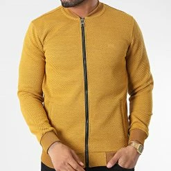 Meilleur prix 🔔 Veste Zippée RBL6308 Jaune Moutarde de Classic Series 🛒 -Classic Series Soldes classic series 348723 RBL6308 HARDAL 20221122T152827 03