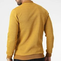 Meilleur prix 🔔 Veste Zippée RBL6308 Jaune Moutarde de Classic Series 🛒 -Classic Series Soldes classic series 348723 RBL6308 HARDAL 20221122T152828 04