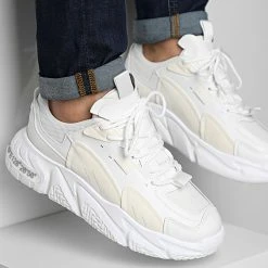 Nouveau ⌛ Baskets Z1 White de Classic Series 🔥