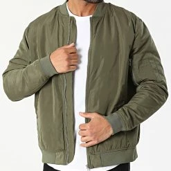 Acheter 🌟 Bomber Classic DP3041 Vert Kaki de Classic Series 🎁