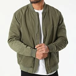 Acheter 🌟 Bomber Classic DP3041 Vert Kaki de Classic Series 🎁 -Classic Series Soldes denim project 289500 DP3041 140 20211028T161718 03