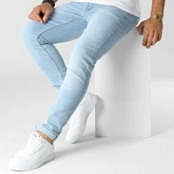 Sortie 🥰 Jean Slim DP1000 Bleu Wash de Classic Series 😉 -Classic Series Soldes denim project 338123 DP1000 131 20221024T143753 03