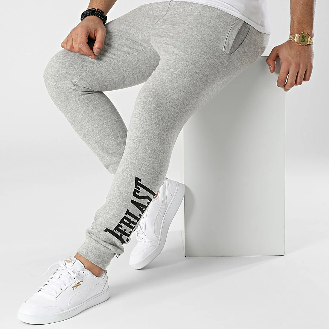 Meilleure vente 🔔 Pantalon Jogging Spectra Gris Chiné de Classic Series 😍 5 Meilleure vente 🔔 Pantalon Jogging Spectra Gris Chiné de Classic Series 😍 – Image 3