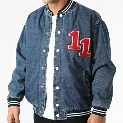 Top 10 🎉 Veste Teddy 14992 Bleu Denim de Classic Series 😉 -Classic Series Soldes grj denim 288581 14992 BLUE 20211019T155507 03