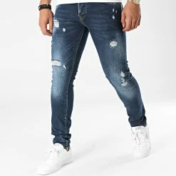 Remise 🔔 Jean Slim 2941 Bleu Denim de Classic Series ⌛