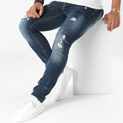 Remise 🔔 Jean Slim 2941 Bleu Denim de Classic Series ⌛ -Classic Series Soldes grj denim 288606 2941 BLUE 20211020T135348 03