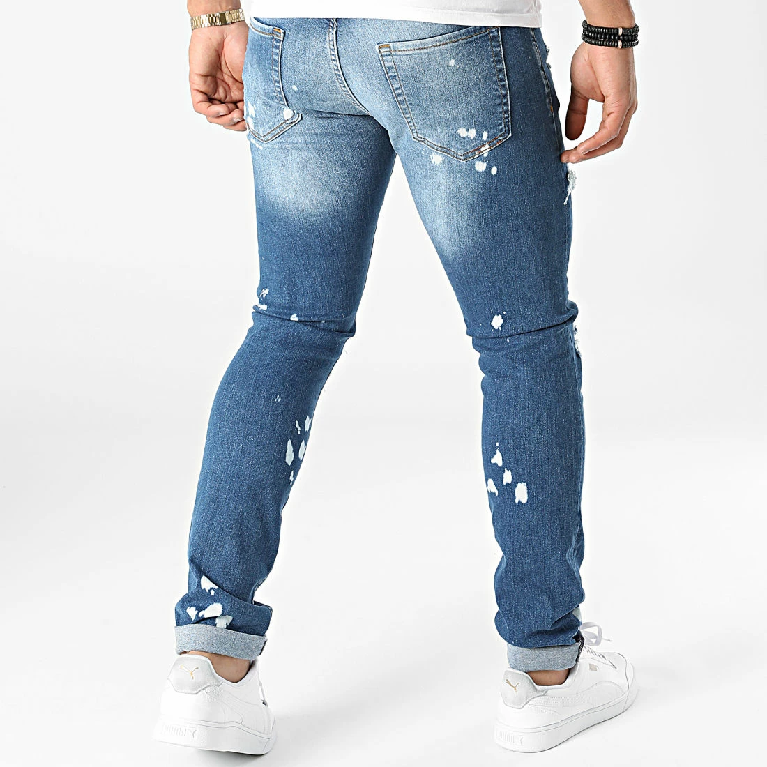 Acheter ✨ Jean Slim 2932 Bleu Denim de Classic Series 👍 6 Acheter ✨ Jean Slim 2932 Bleu Denim de Classic Series 👍 – Image 4