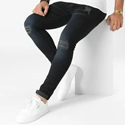 Remise 😉 Jean Slim 2930 Bleu Brut de Classic Series ⌛ -Classic Series Soldes grj denim 288613 2930 BLACK 20211014T150941 03