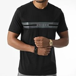 Acheter 👍 Tee 👕 Shirt Northshore Noir de Classic Series 😉 -Classic Series Soldes nicce london 286140 213 1 09 09 0001 20210930T161329 03