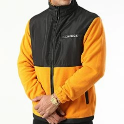 Grosses soldes ⭐ Veste Zippée Polaire Sanford Noir Orange de Classic Series ❤️ -Classic Series Soldes nicce london 288658 203 1 01 21 0458 20211018T161255 03