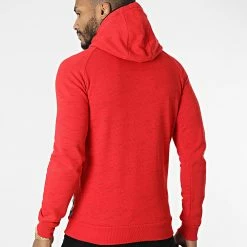 Offres ✨ Sweat Zippé Capuche Gortion Rouge de Classic Series 🔔 -Classic Series Soldes none 309436 GORTION RED 20220322T150647 04