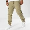 Offres 👏 Pantalon Jogging SP118 Vert Kaki de Classic Series 😍 -Classic Series Soldes south pole 288457 SP118 KHAKI 20211020T134914 01