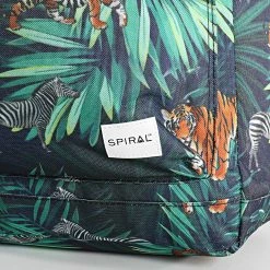 Promo 🛒 Sac A Dos 1448 Tropical Safari Vert de Classic Series 👏 -Classic Series Soldes spiral 326060 1448 TROPICAL SAFARI 20220701T152622 03