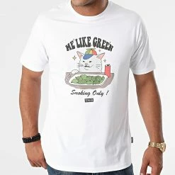 De gros 🎁 Tee 👚 Shirt Like Green Blanc de Classic Series ❤️ -Classic Series Soldes tealer 272496 ME LIKE GREEN TEE WHITE 20210705T155052 03