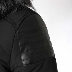 Promo 👏 Parka Fourrure 79623 Noir de Classic Series ✨ -Classic Series Soldes terance kole 150332 79623 NOIR 20180814T121312 04