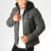 Meilleur prix 😍 Veste Biker Capuche 79719 Gris Anthracite Noir de Classic Series 😉 -Classic Series Soldes terance kole 190853 79719 BLACK 20190729T092204 01