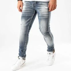Meilleur prix ❤️ Jean Skinny 72301 Bleu Denim de Classic Series 🛒