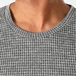 Meilleur prix 🔥 Pull Slim U2213 Gris Chiné de Classic Series 🧨 -Classic Series Soldes terance kole 230102 U2213 GRIS 20200916T140835 02