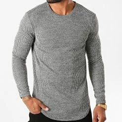 Meilleur prix 🔥 Pull Slim U2213 Gris Chiné de Classic Series 🧨 -Classic Series Soldes terance kole 230102 U2213 GRIS 20200916T140837 03