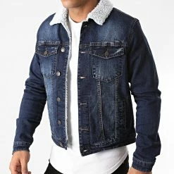 Acheter 🔥 Veste Jean Col Mouton 66123 Bleu Denim de Classic Series ❤️ 8 Acheter 🔥 Veste Jean Col Mouton 66123 Bleu Denim de Classic Series ❤️ -Classic Series Soldes terance kole 238002 Y66123 BLUE 20201019T134249 03