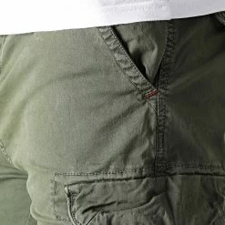 Promo 😀 Short Cargo XX160038 Vert Kaki de Classic Series 🔔 -Classic Series Soldes terance kole 260660 XX160038 3 20210412T144909 03