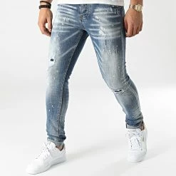 Acheter 🥰 Jean Skinny 72298 Bleu Denim de Classic Series 🎁