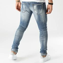 Acheter 🥰 Jean Skinny 72298 Bleu Denim de Classic Series 🎁 -Classic Series Soldes terance kole 293241 72298 20211130T145843 04