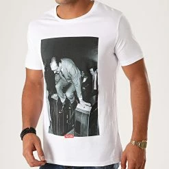 Sortie 😉 Tee 👕 Shirt Chirac Au Métro Blanc de Classic Series 😍