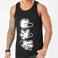 Budget 🥰 Débardeur Game Noir de Classic Series ❤️ -Classic Series Soldes thug n swag 253835 TNS DEB GAME NOI 20210223T152617 03